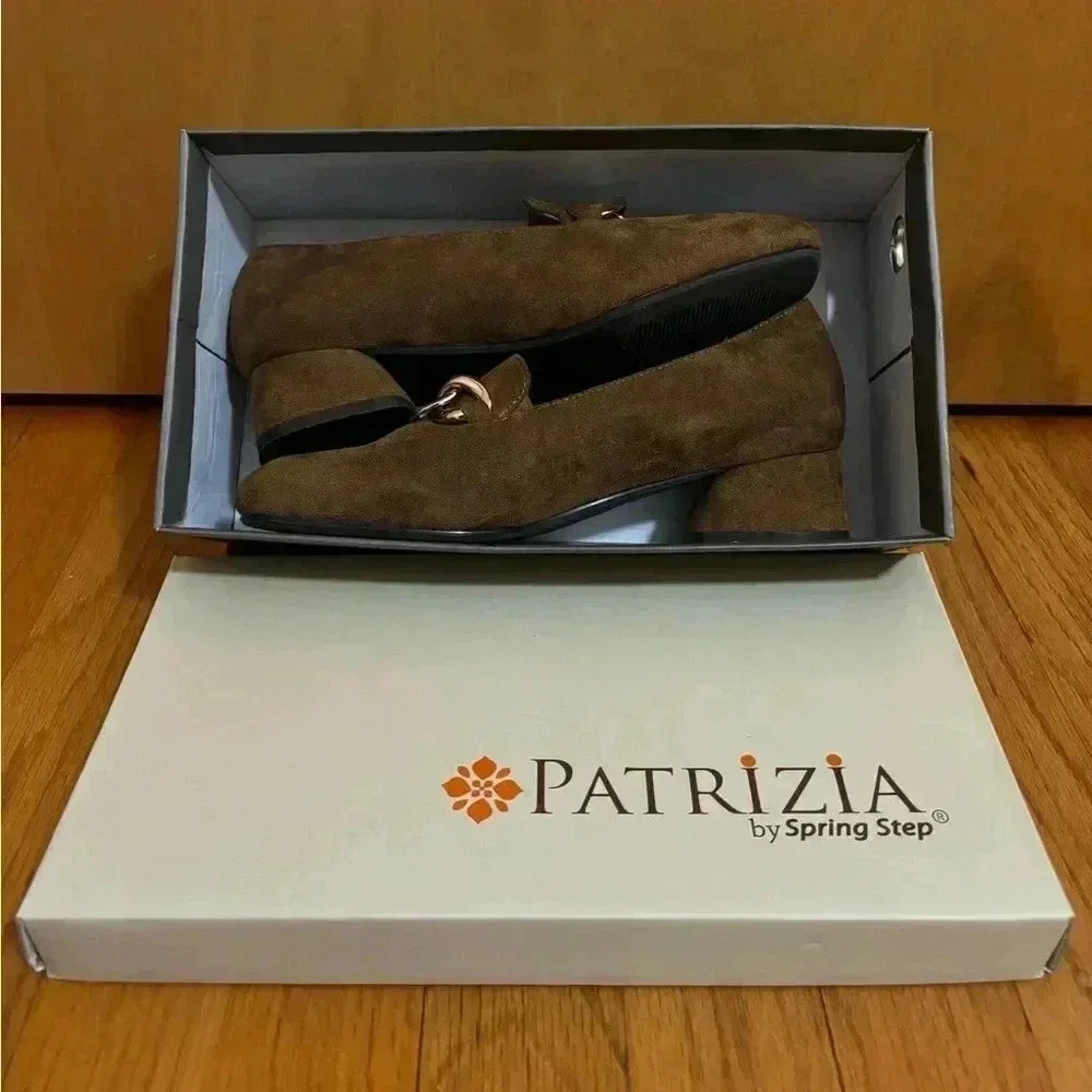 Patrizia by Spring Step Grandloafers Tan Size 37 NWT